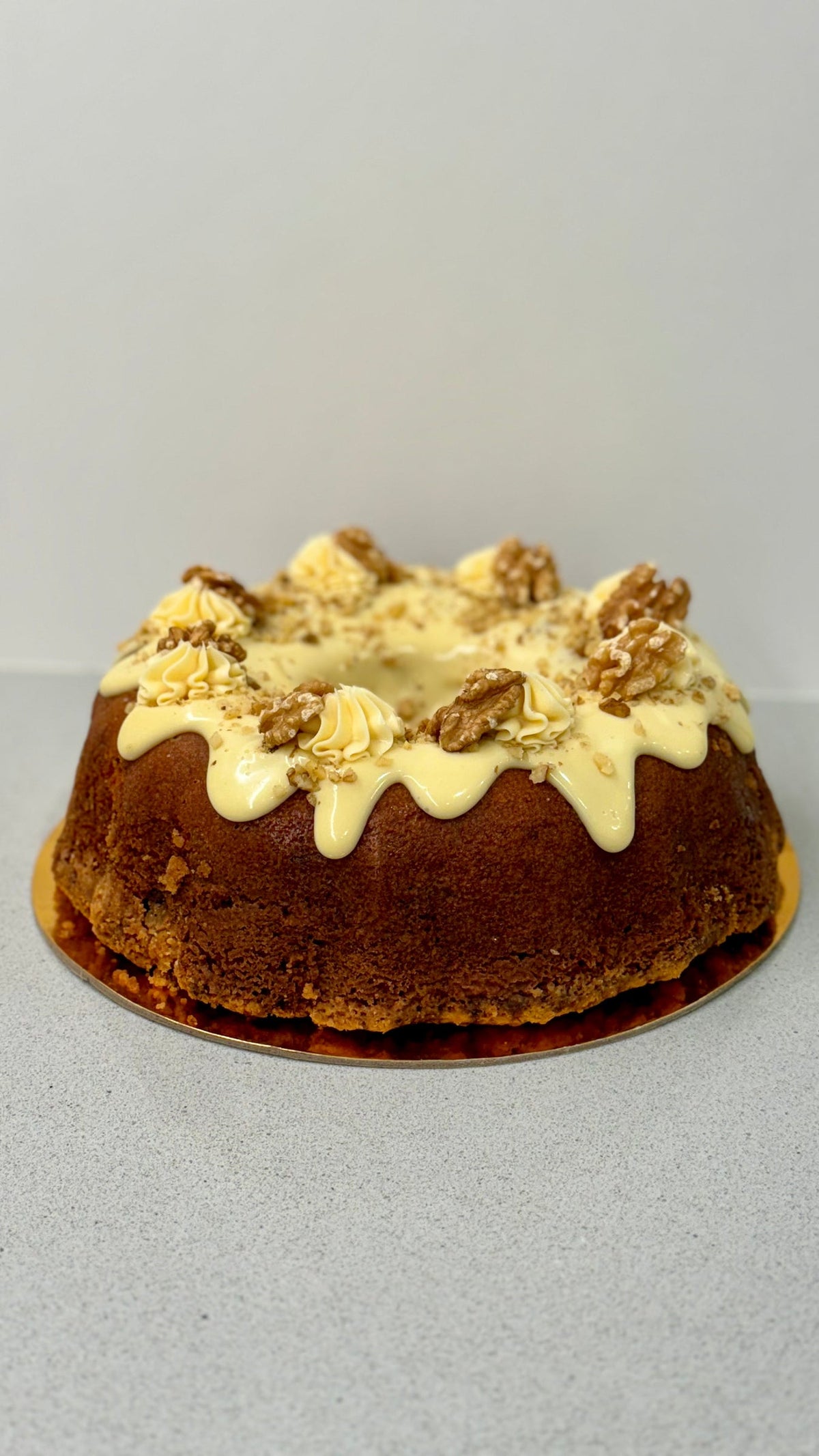 Apple Crumble Cake, With the Crumble Underneath