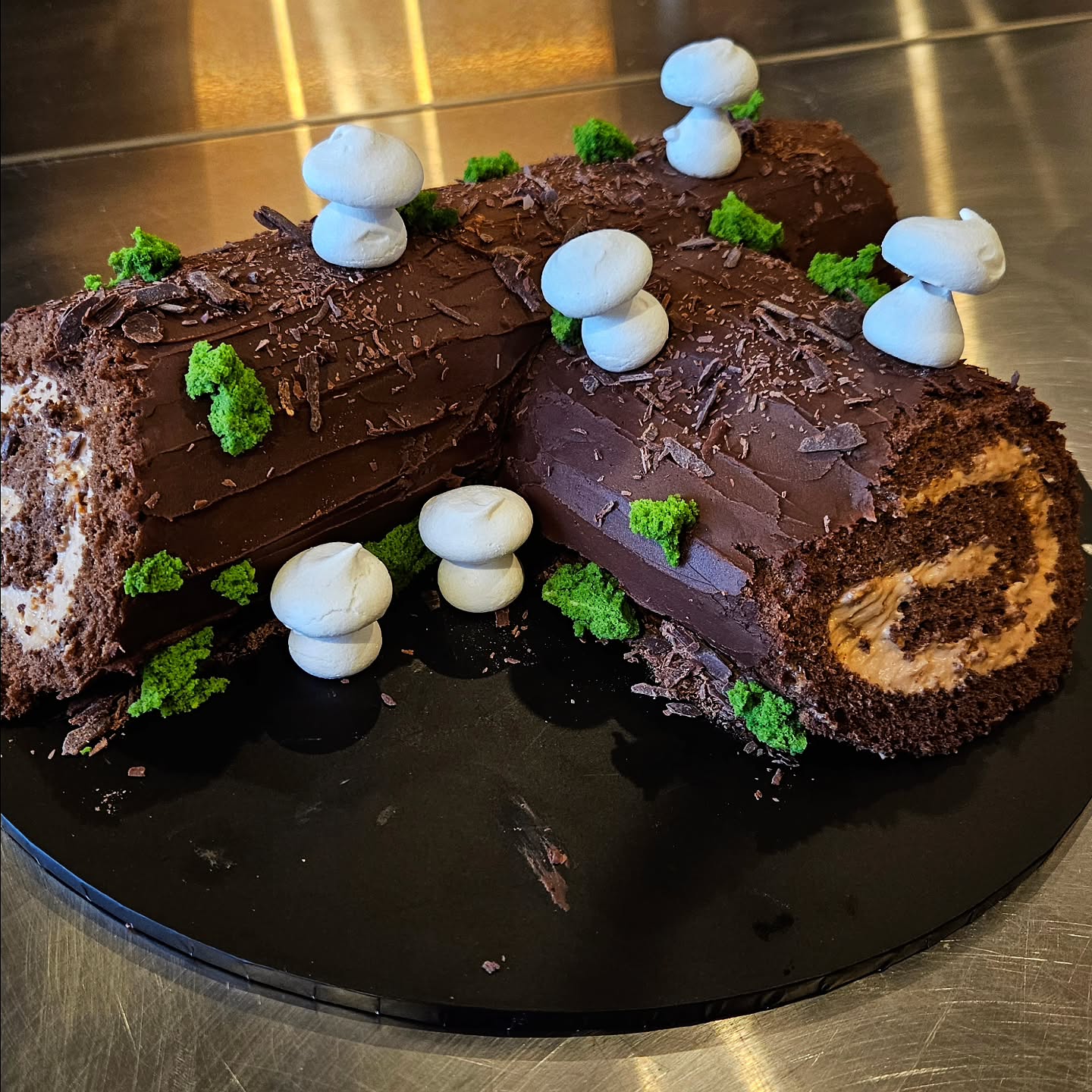 Yule Log Cake Class