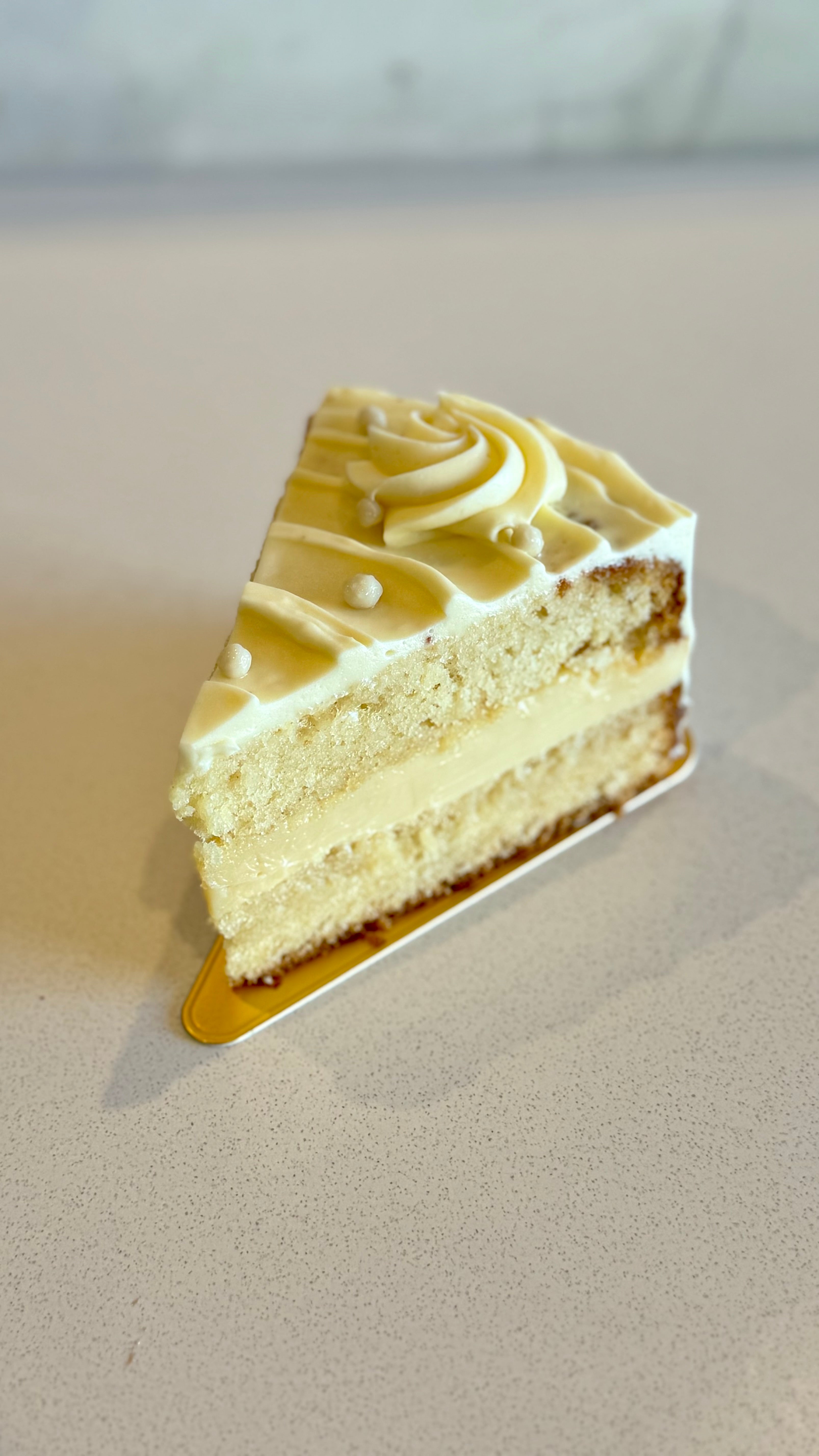 Tres Leches Cake Slice