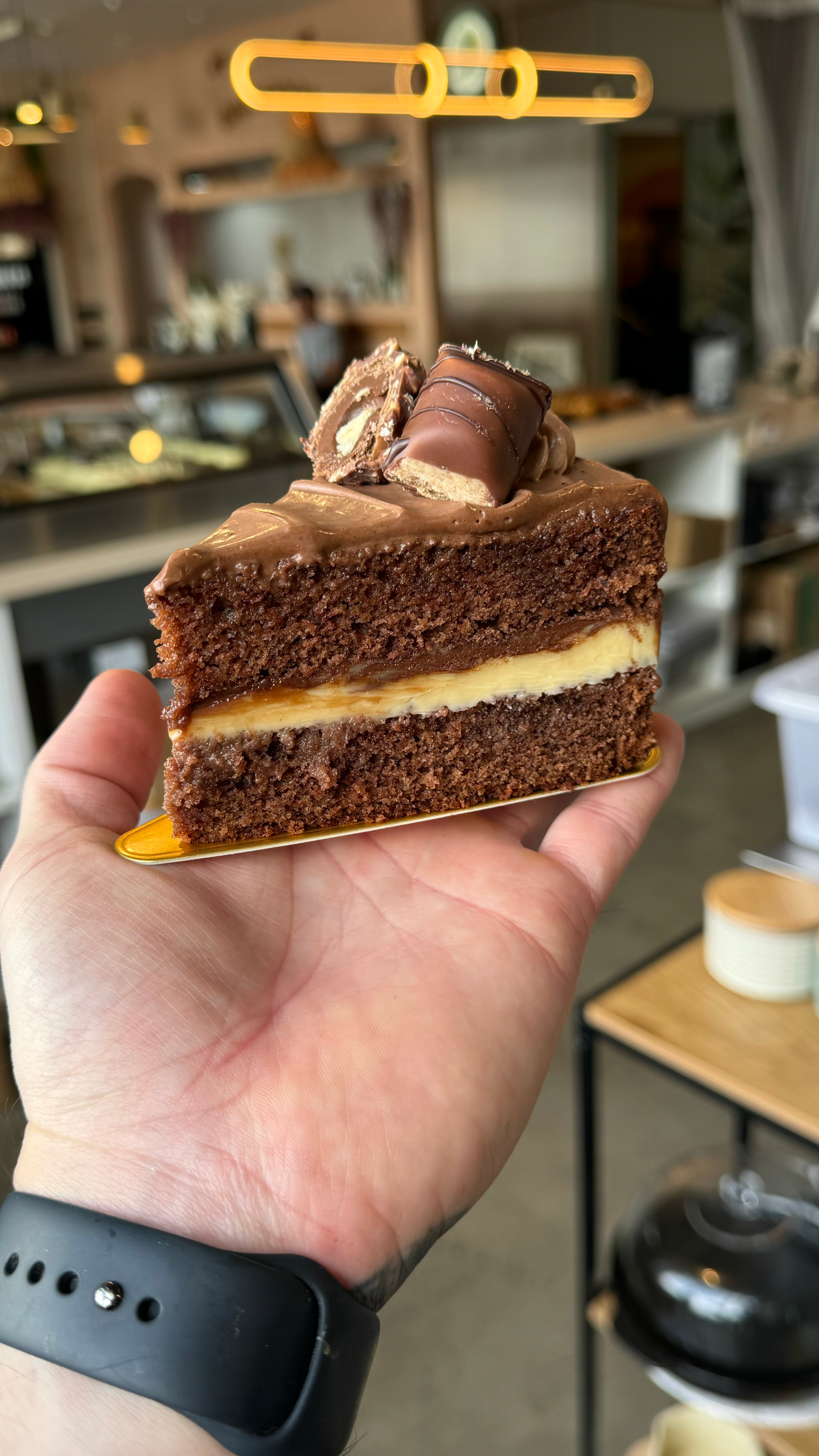 Nutella Cake Slice