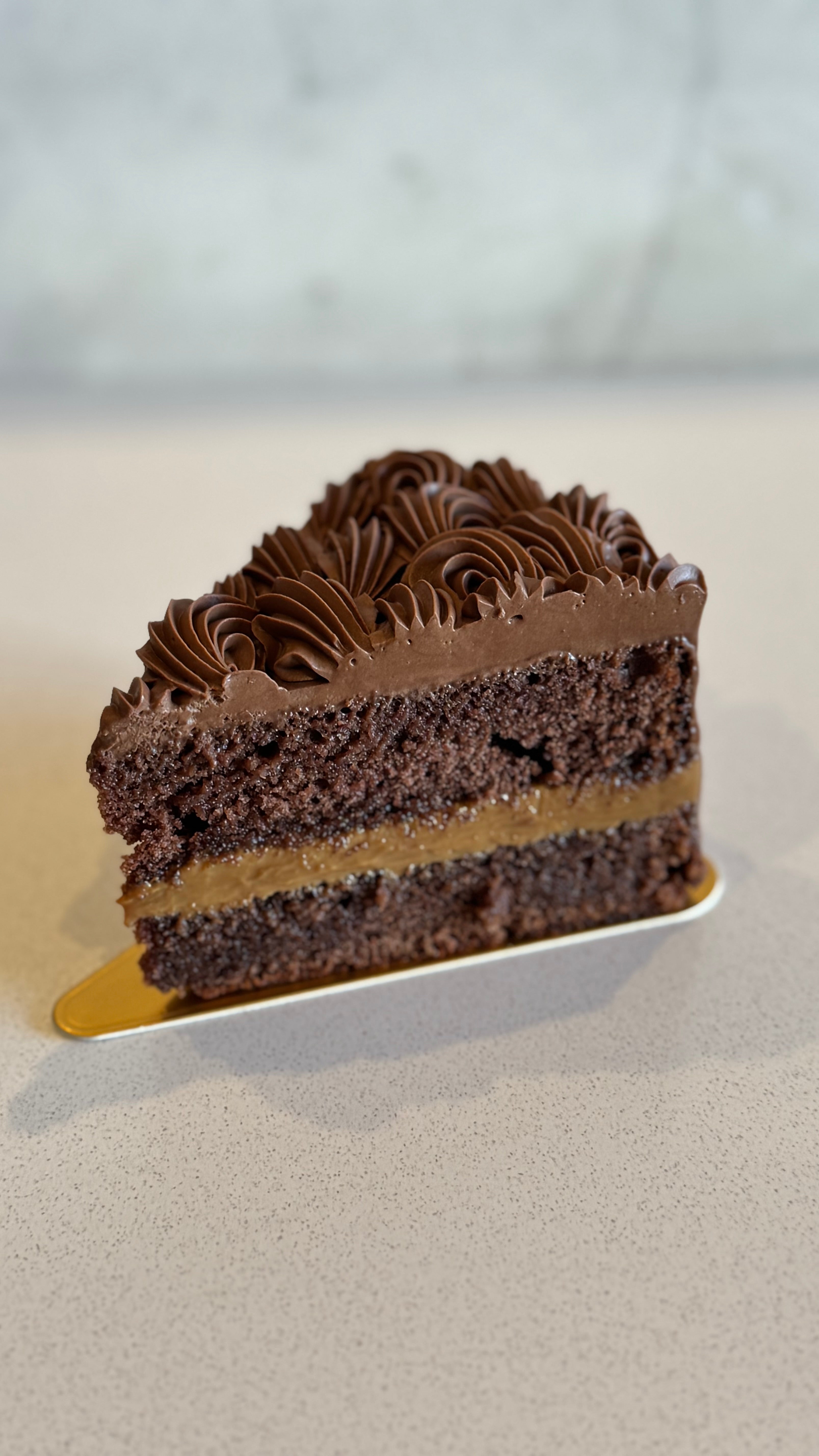 Dulce Caramel Cake Slice