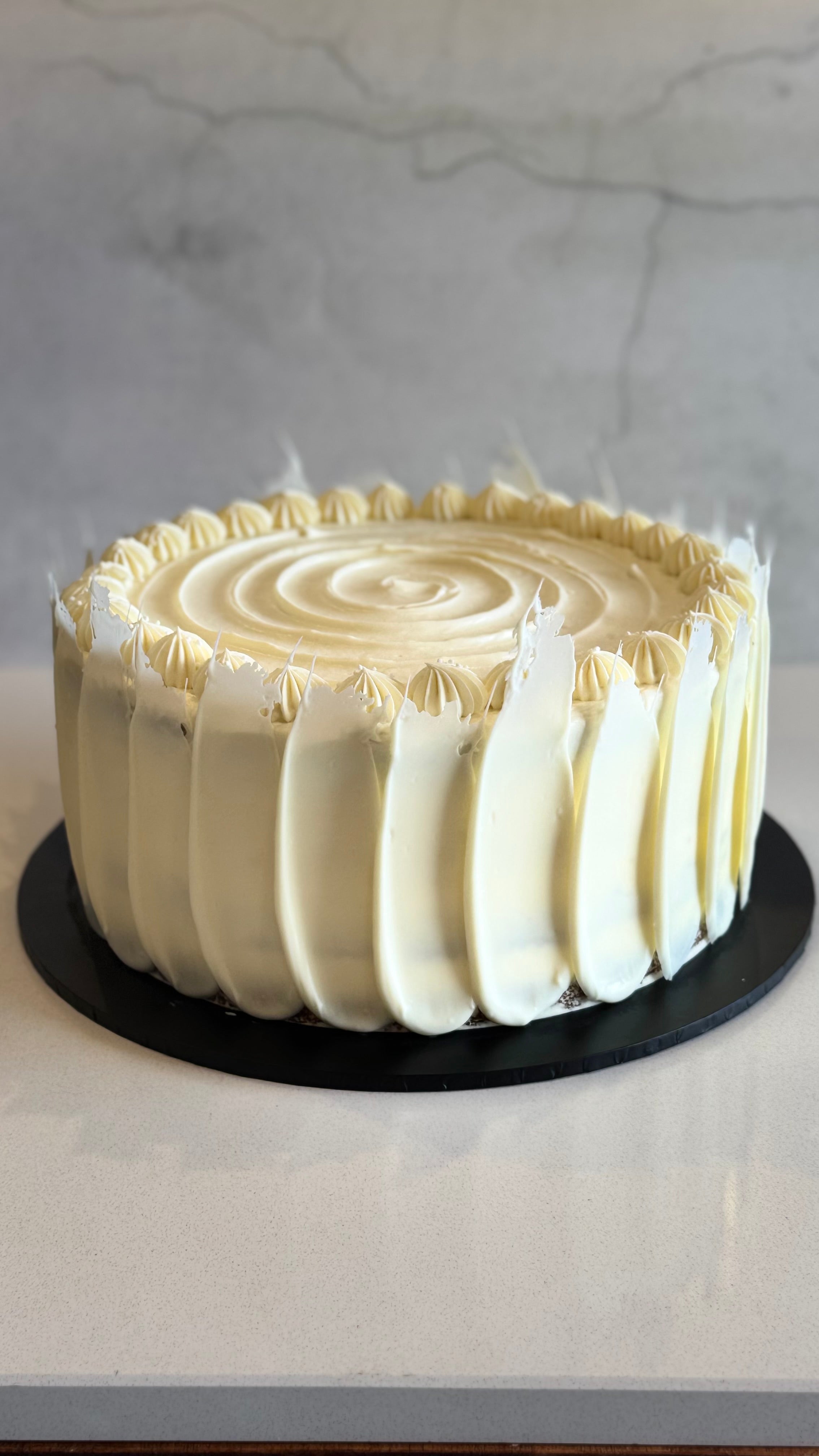 Snow White Chocolate Cake