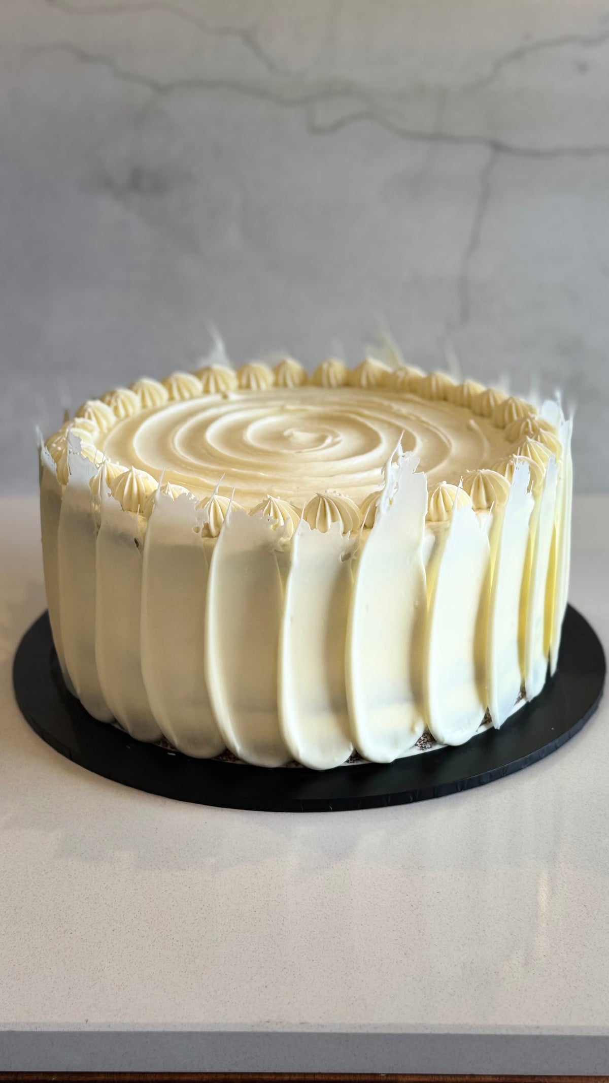 Snow White Chocolate Cake