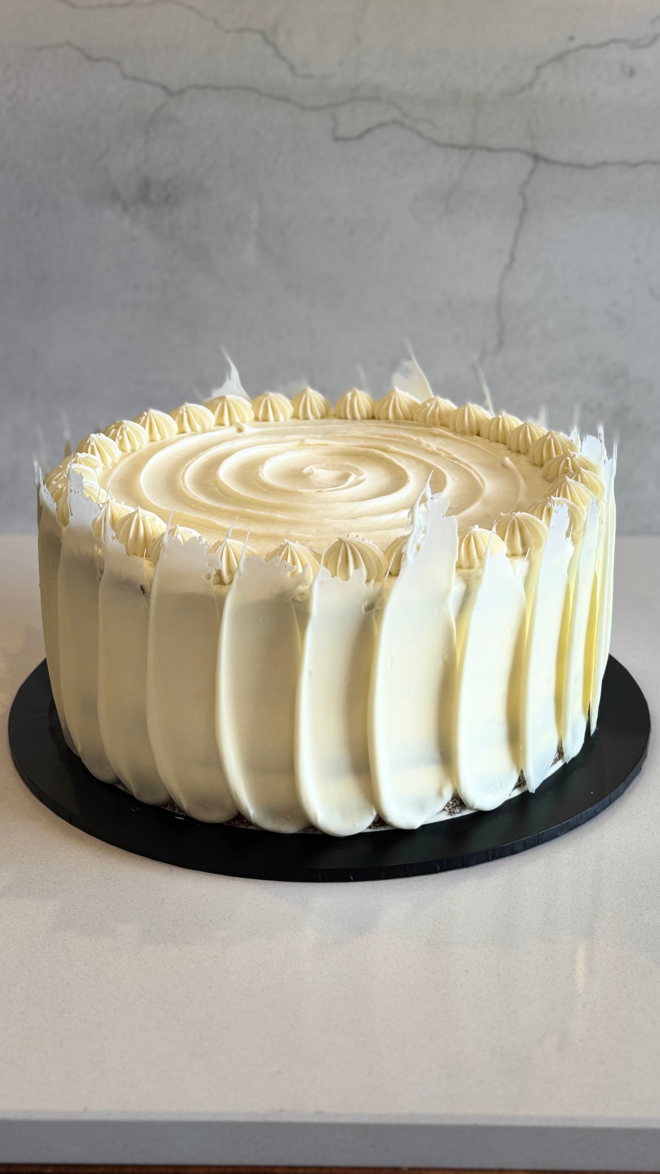 Snow White Chocolate Cake