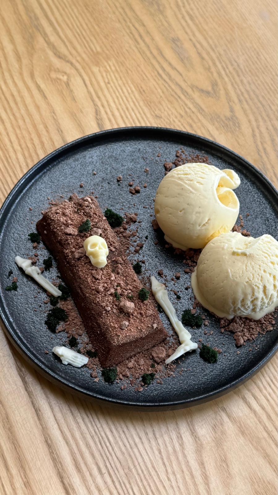 Graveyard Lava Cake