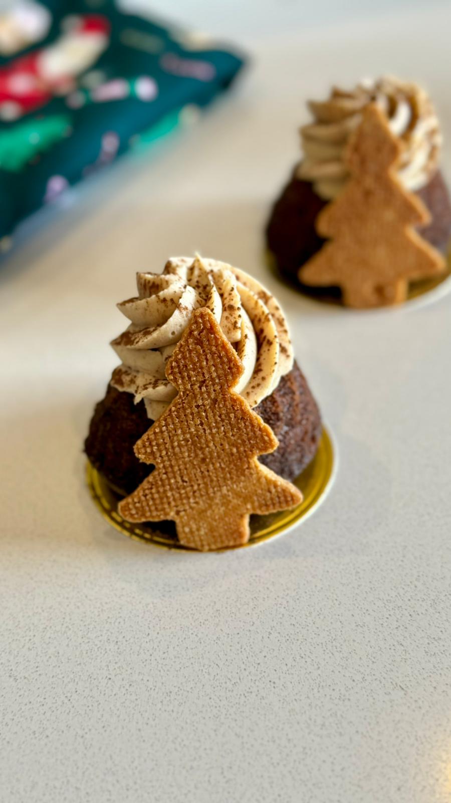 Santa's Mocha Mini Cake