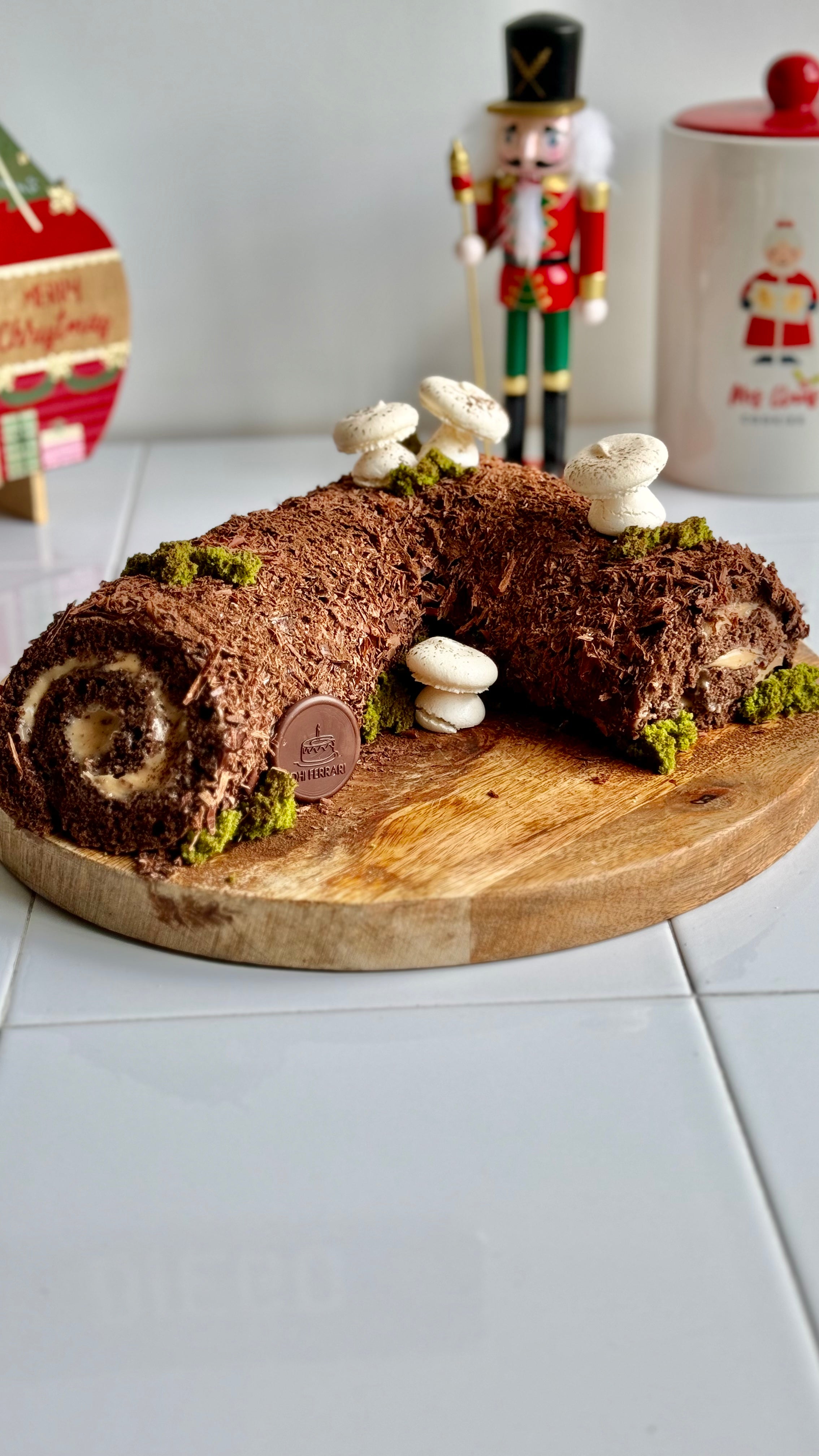 Yule Log Cake Class