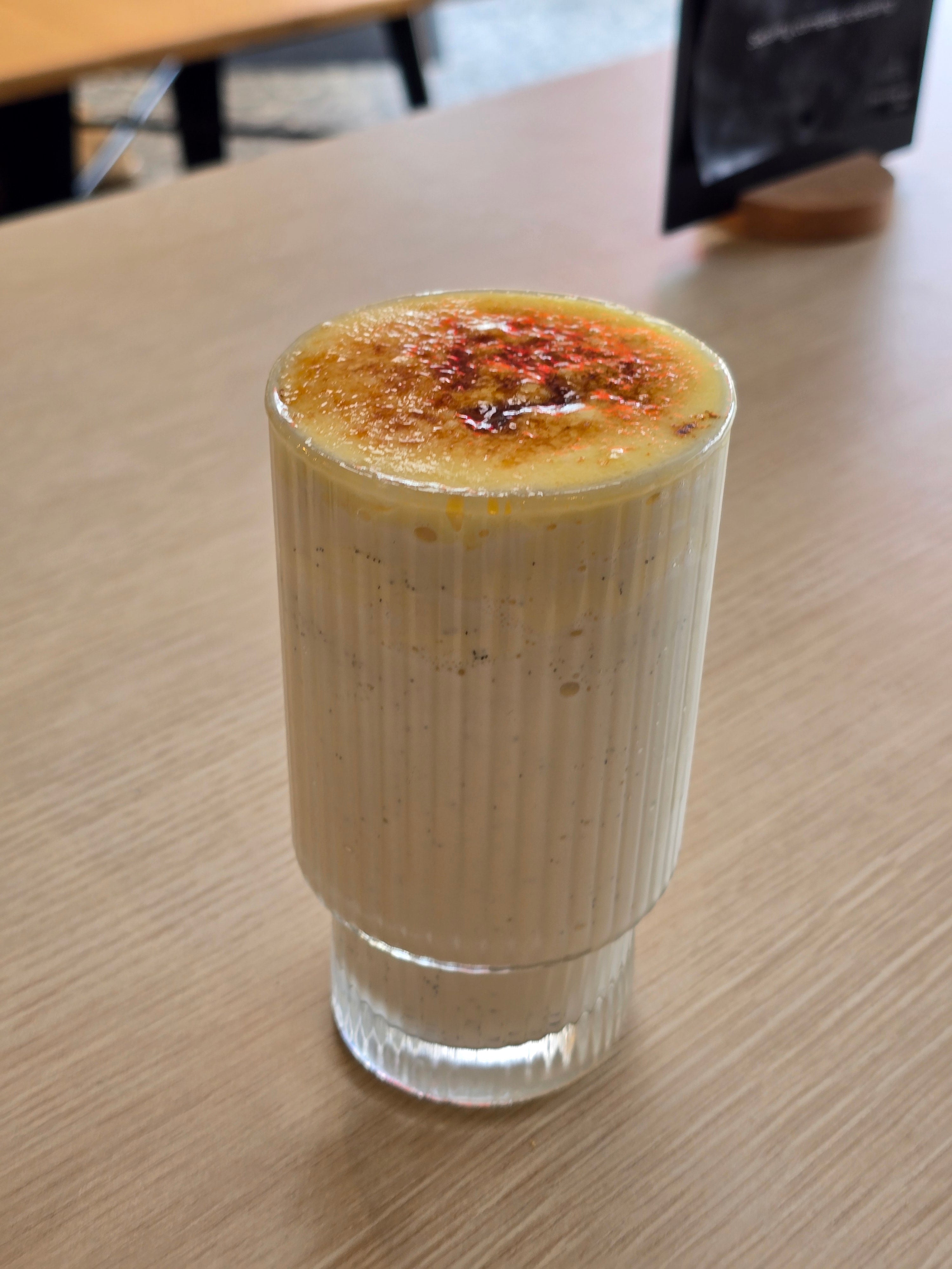 Crème Brûlée Thickshake