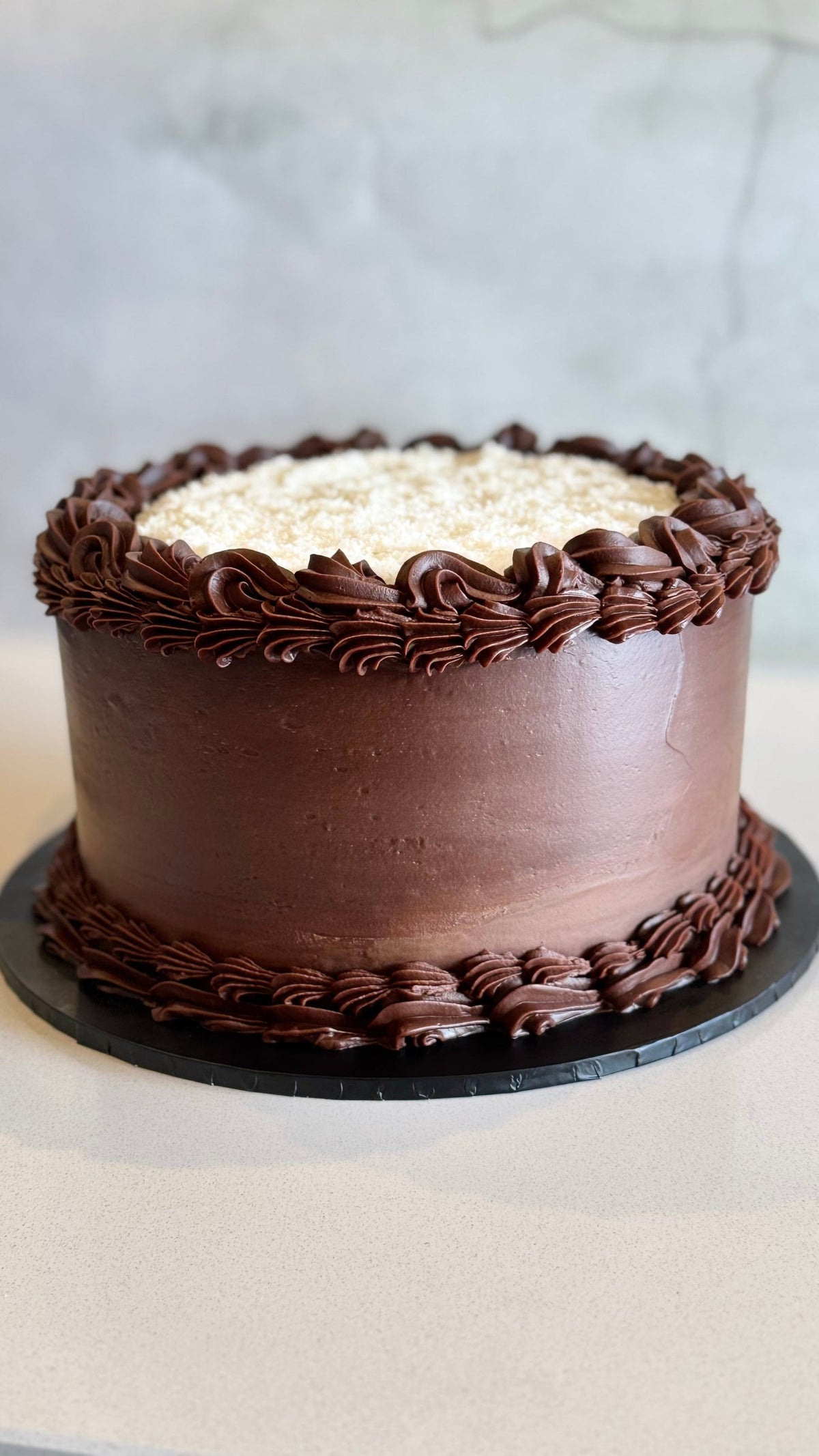 Prestige Coconut Cake: Chocolate and Coconut in Christchurch