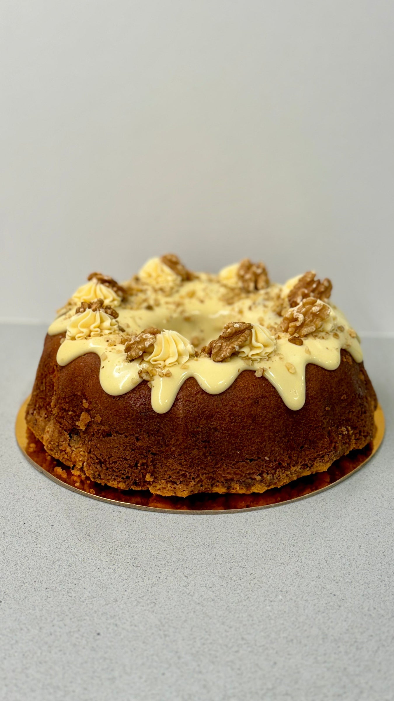 Apple Crumble Cake, With the Crumble Underneath