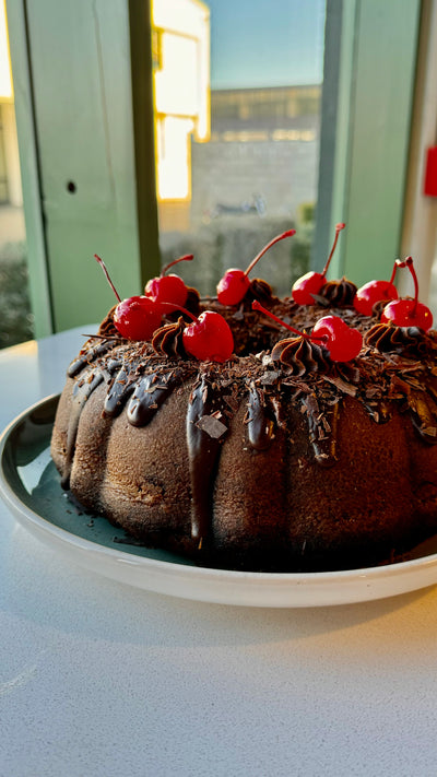 Black Forest Chocolate Cherry Cake