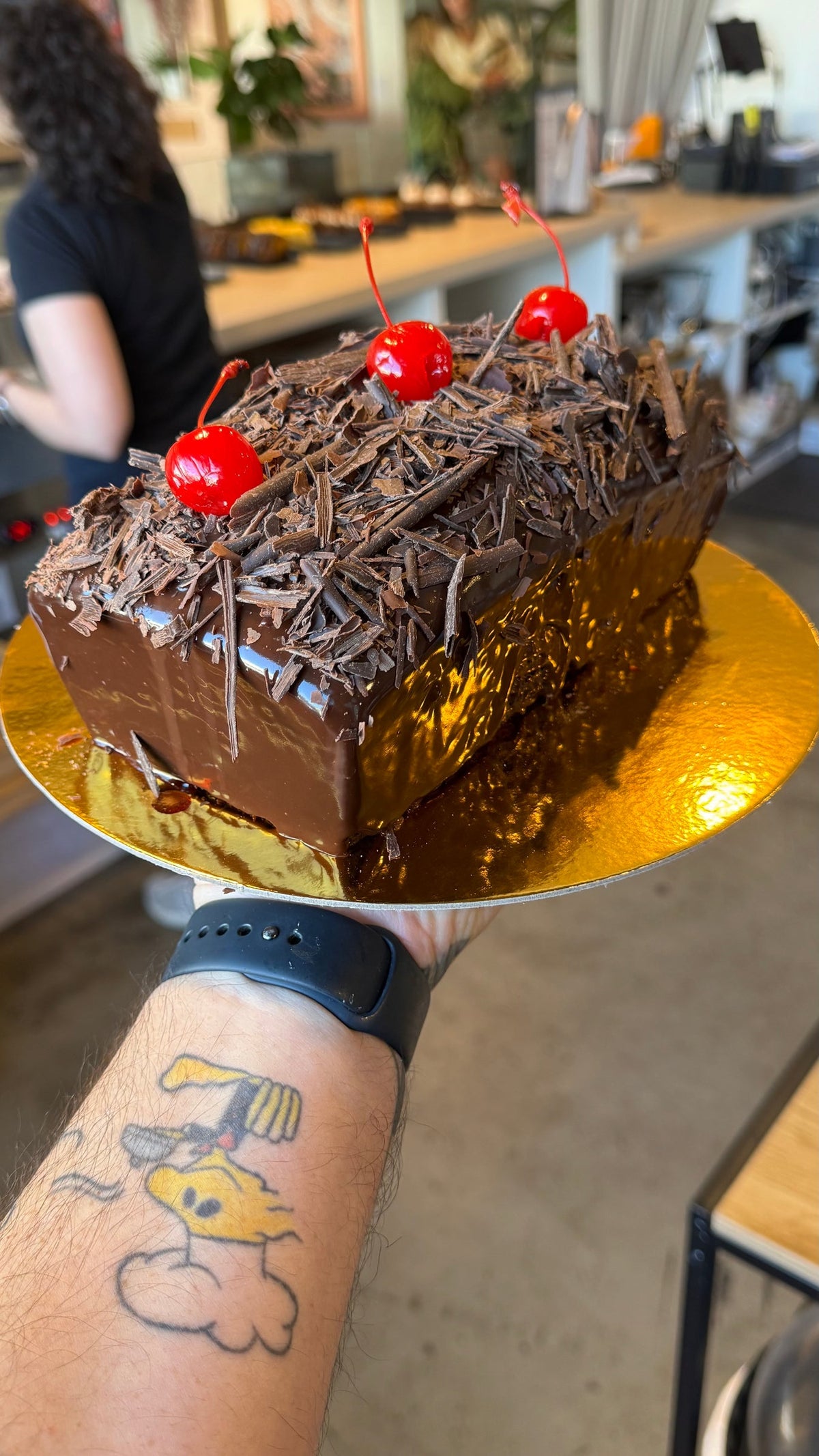 Black Forest Chocolate Cherry Cake