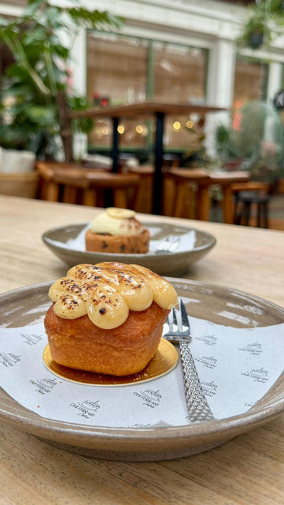 Crème Brûlée Mini Cake