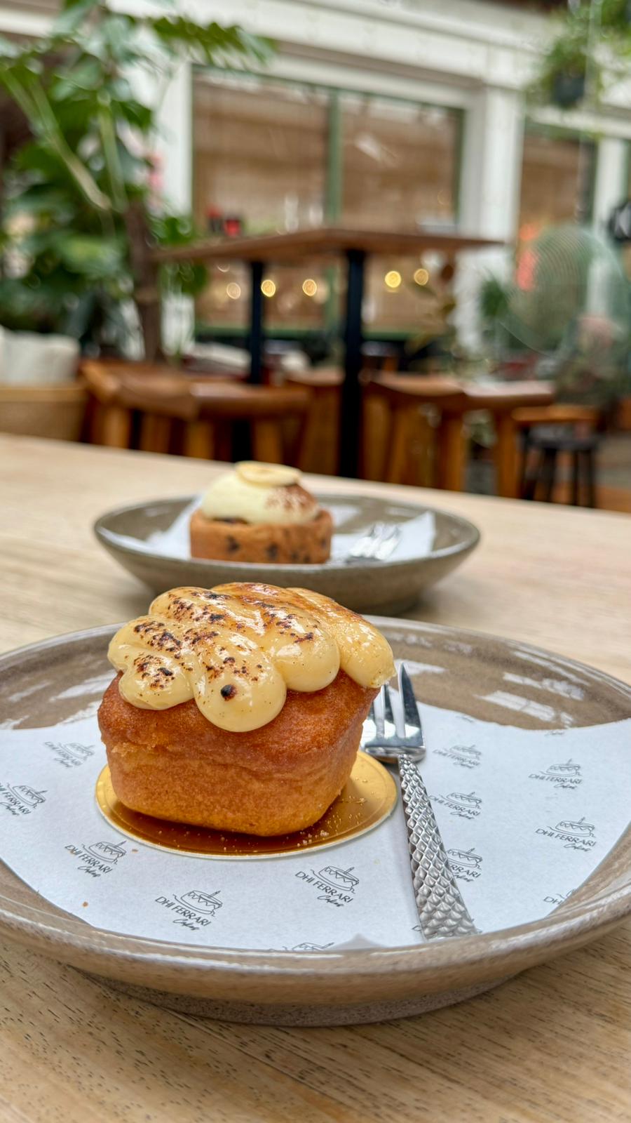 Crème Brûlée Mini Cake