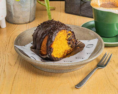 Brazilian Carrot Cake Slice