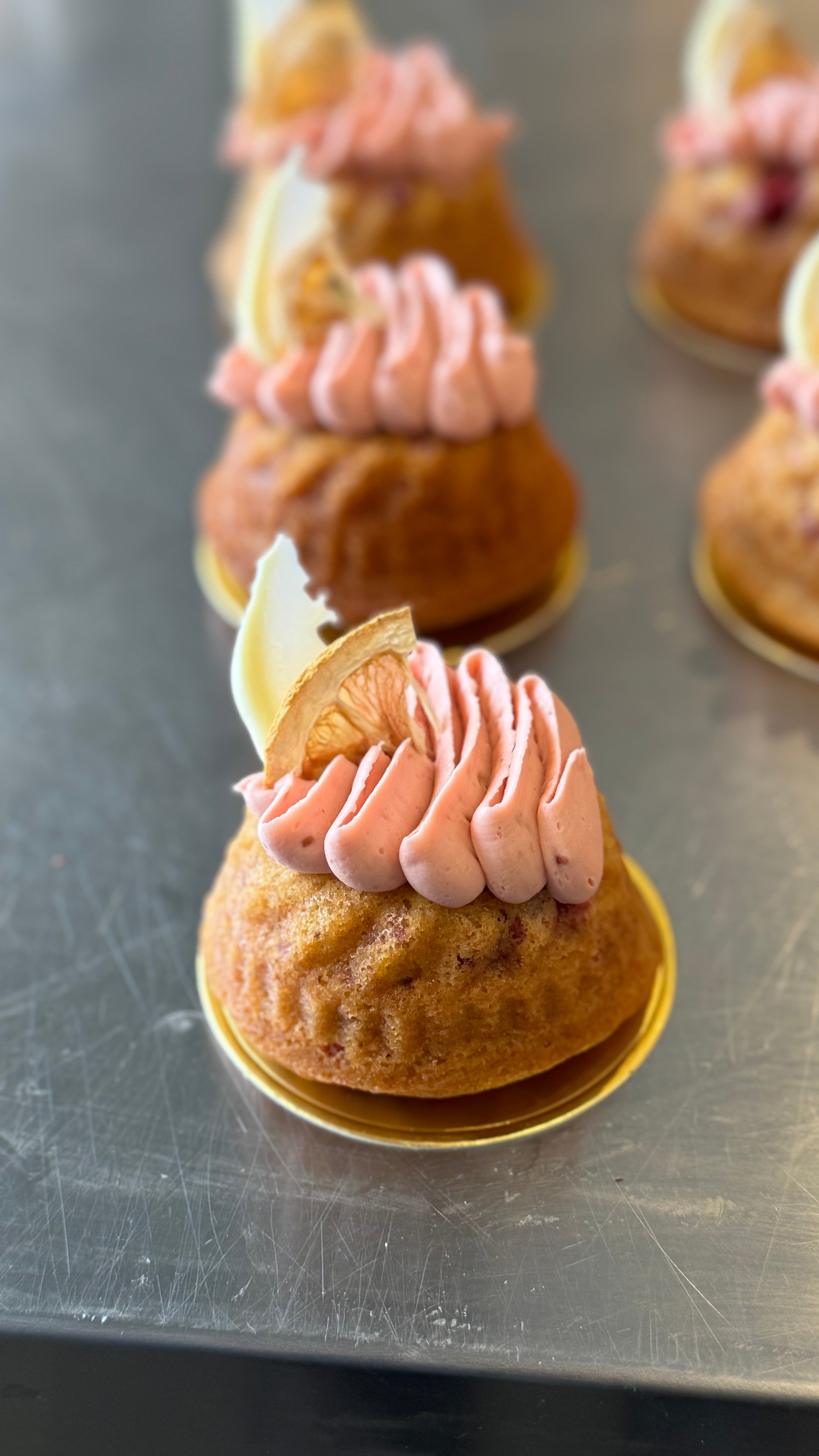 Pink Lemonade Mini Cake