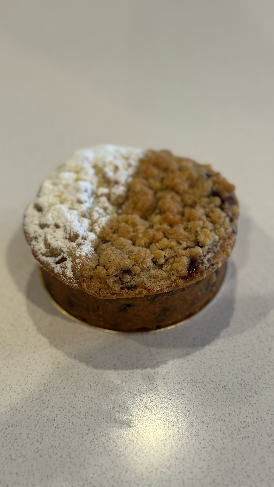 Apple Crumble Cookie Tart