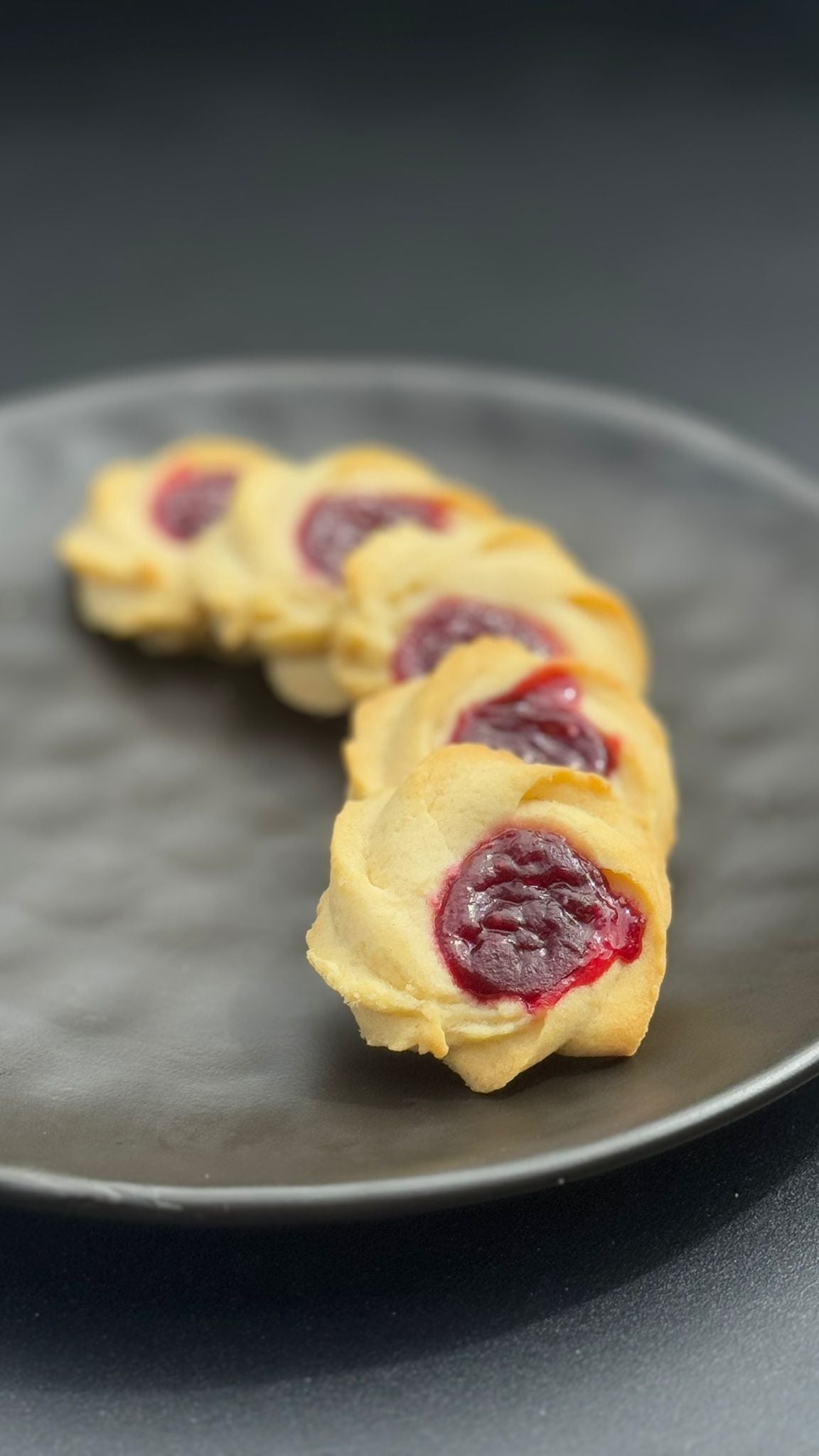 Raspberry Biscuits